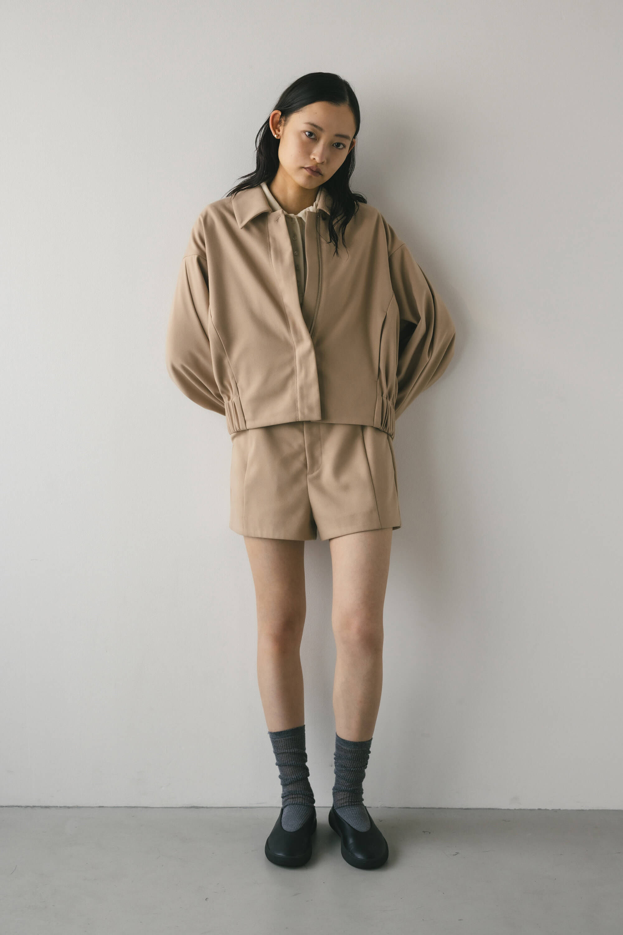 STYLEMIXER「ワイドスリーブブルゾン」|その他|BEG