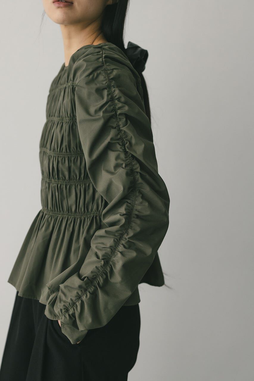 STYLEMIXER「シャーリングブラウス」|シャツ・ブラウス|