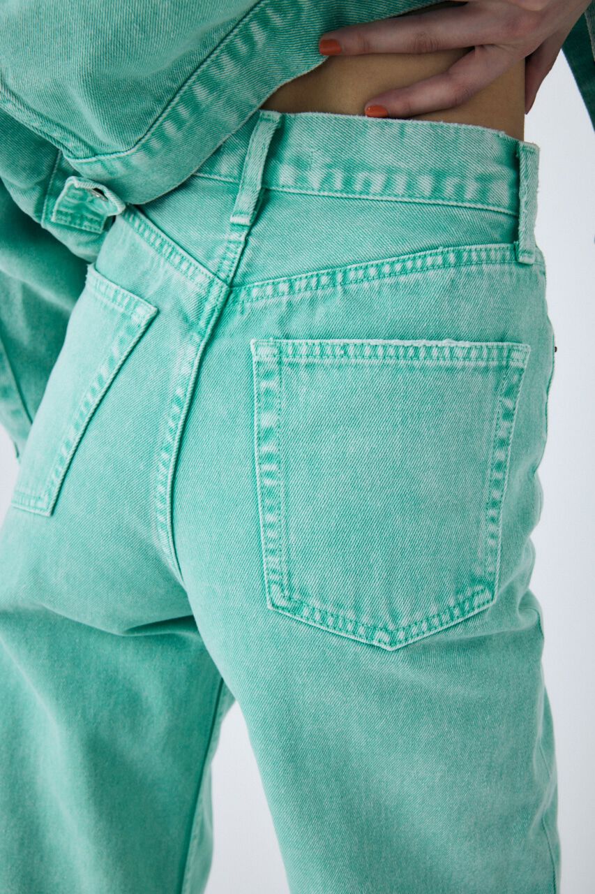 MOUSSY「POP DYE 90S STRAIGHT」|デニム|