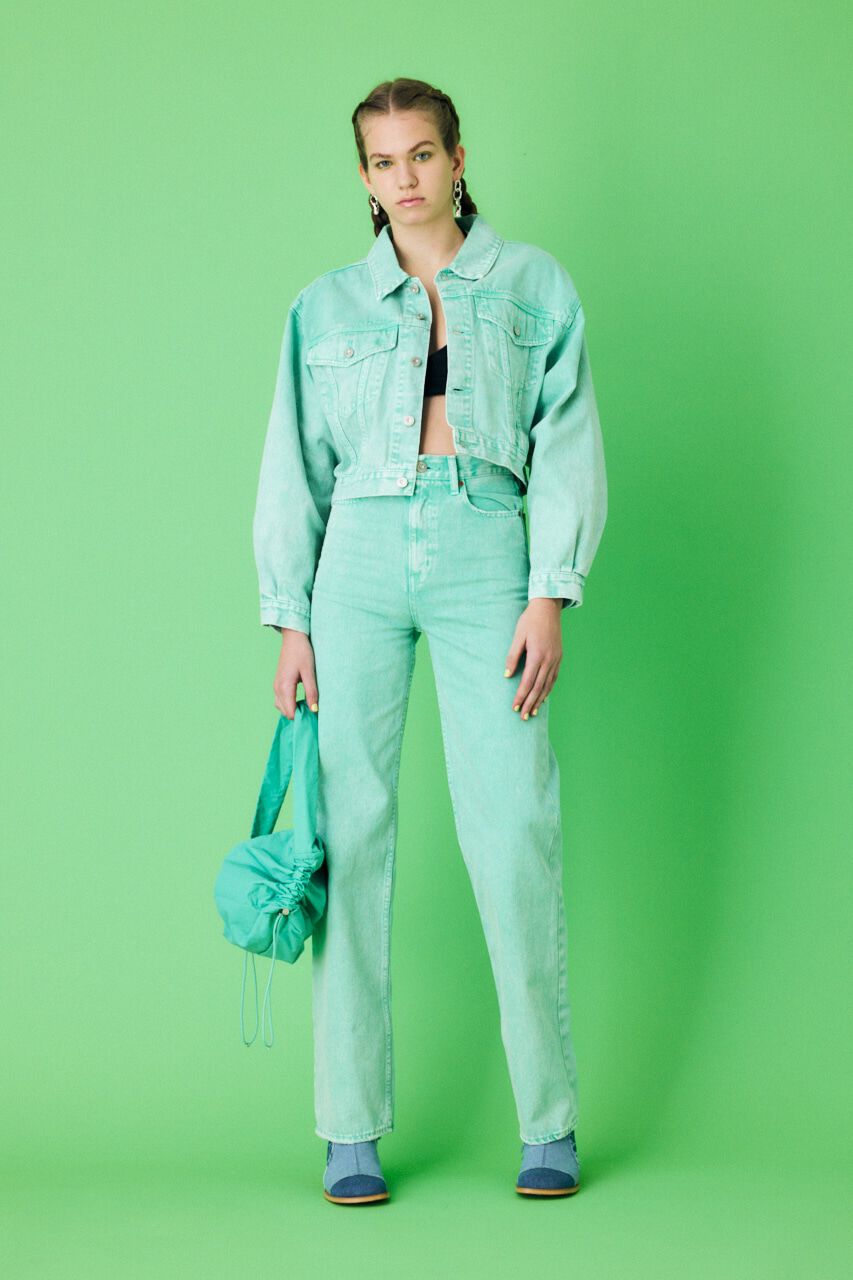 MOUSSY「POP DYE 90S STRAIGHT」|デニム|