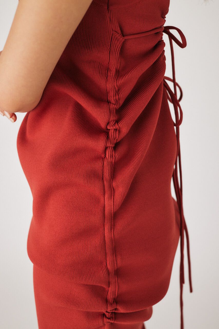 MOUSSY「SLEEVELESS KNIT ドレス」|ワンピース|