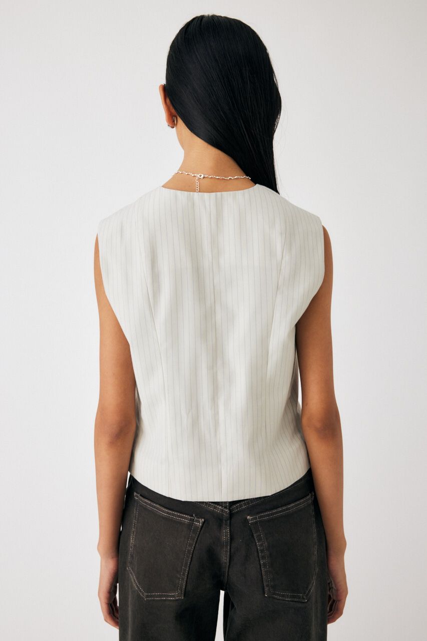 MOUSSY「COMPACT SHORT ベスト」|ダウンベスト・ベスト|