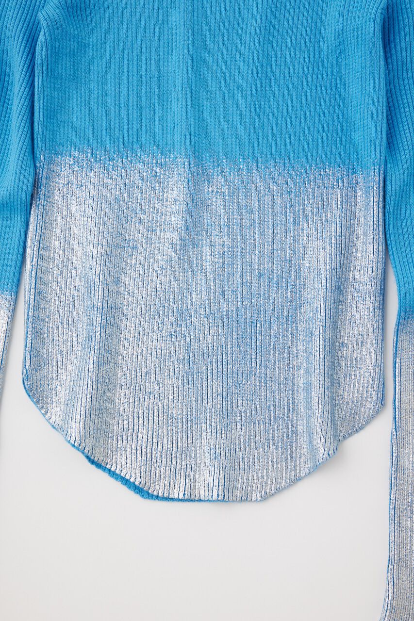 MOUSSY「METALIC RIB ニット」|ニット・セーター|