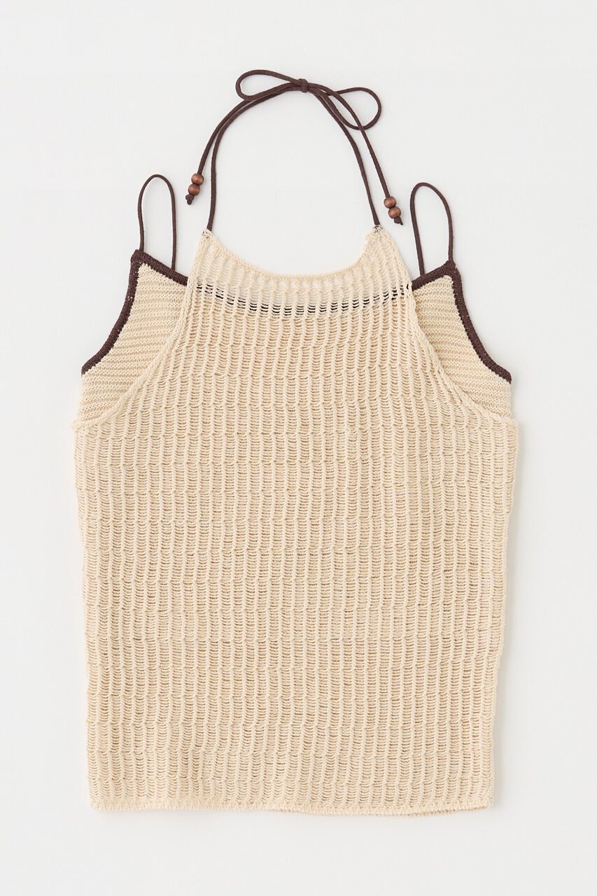 MOUSSY「MESH KNIT キャミソール」|キャミソール|