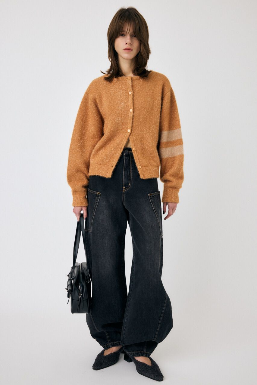 MOUSSY「GLITTER 2WAY ニットトップス」|ニット・セーター|