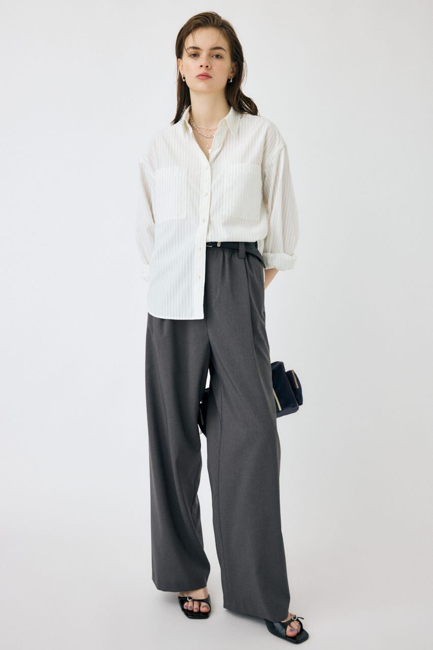 MOUSSY「STRIPE COLOR シャツ」|シャツ・ブラウス|