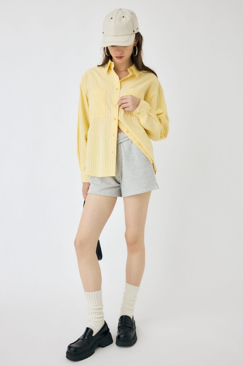 MOUSSY「STRIPE COLOR シャツ」|シャツ・ブラウス|