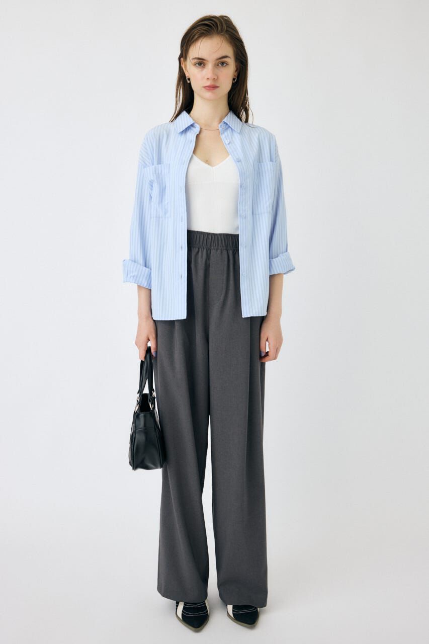 MOUSSY「STRIPE COLOR シャツ」|シャツ・ブラウス|