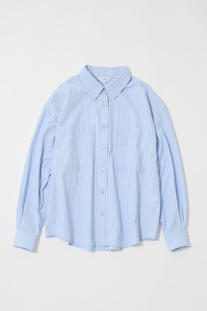 MOUSSY「STRIPE COLOR シャツ」|シャツ・ブラウス|