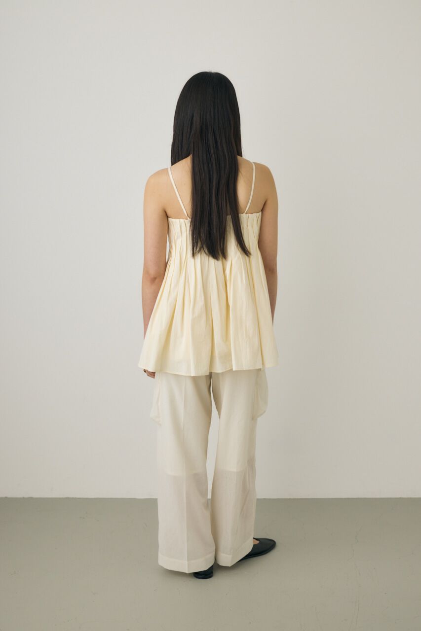 MOUSSY「ピンタックキャミソール　オーガニックコットン使用」|キャミソール|