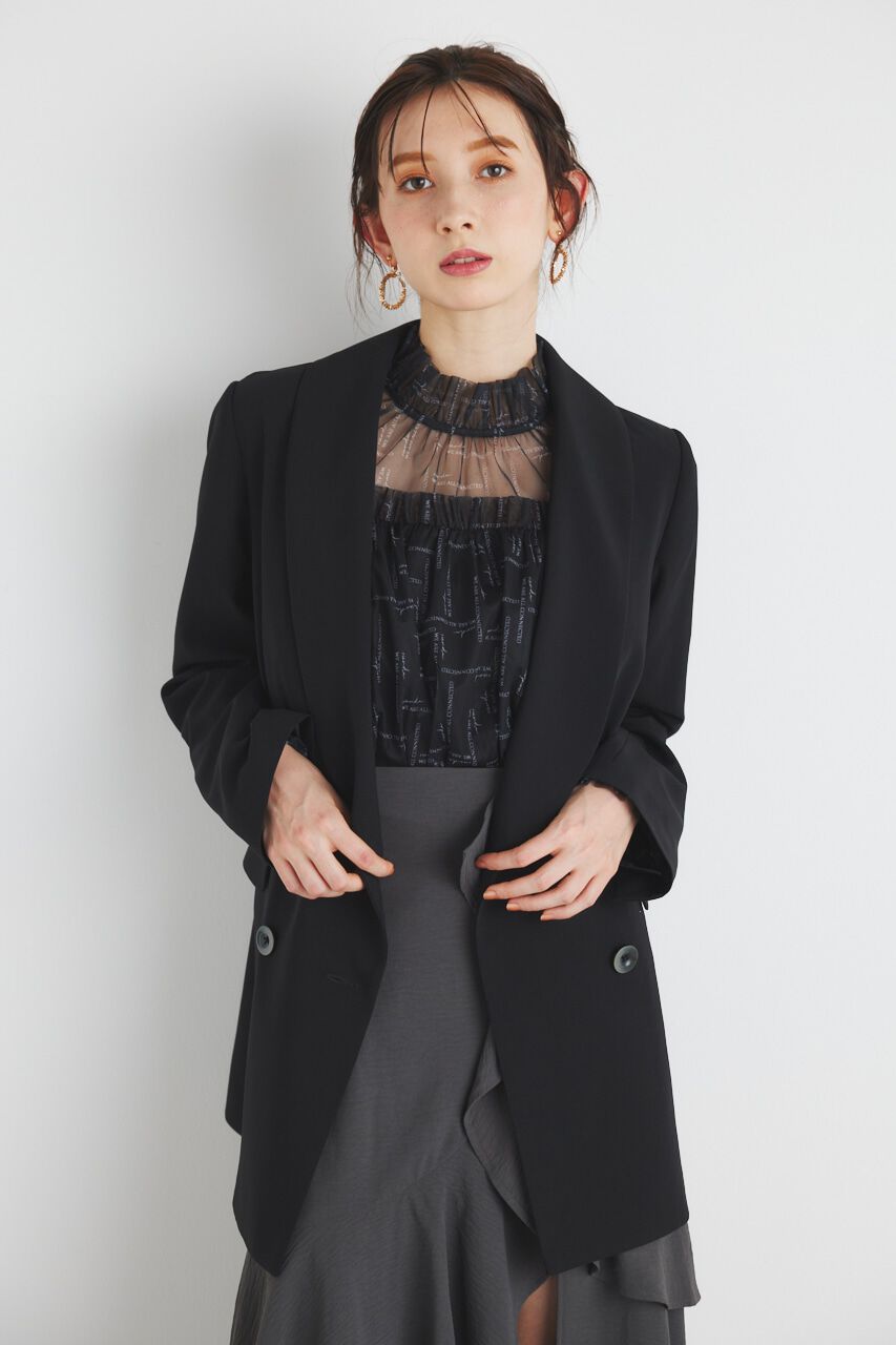 rienda「ダブルボタンショールカラーテーラードJK」|その他|