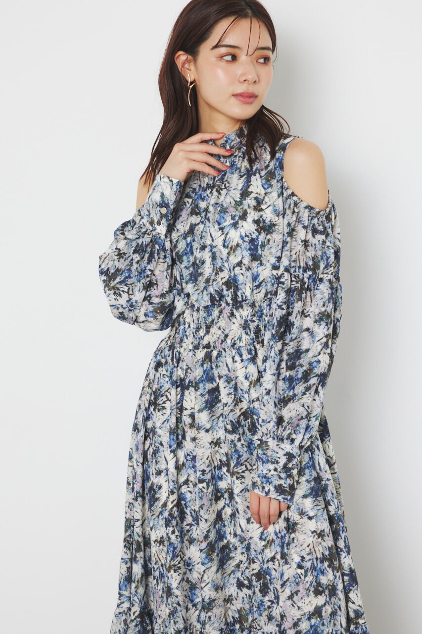 rienda「＃デュアルフラワーワンピース」|ワンピース|