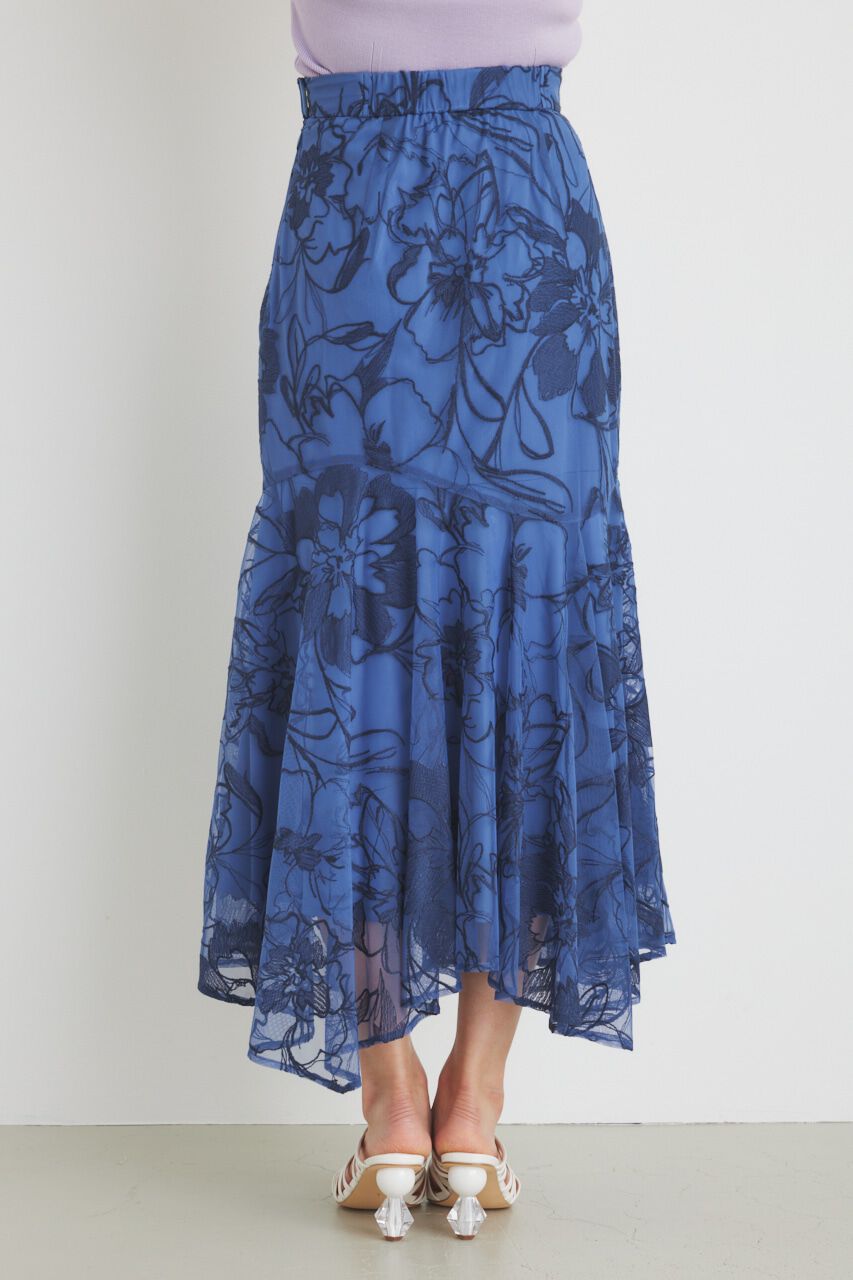 rienda「ウェーブラインJ/WマーメイドSK」|スカート|