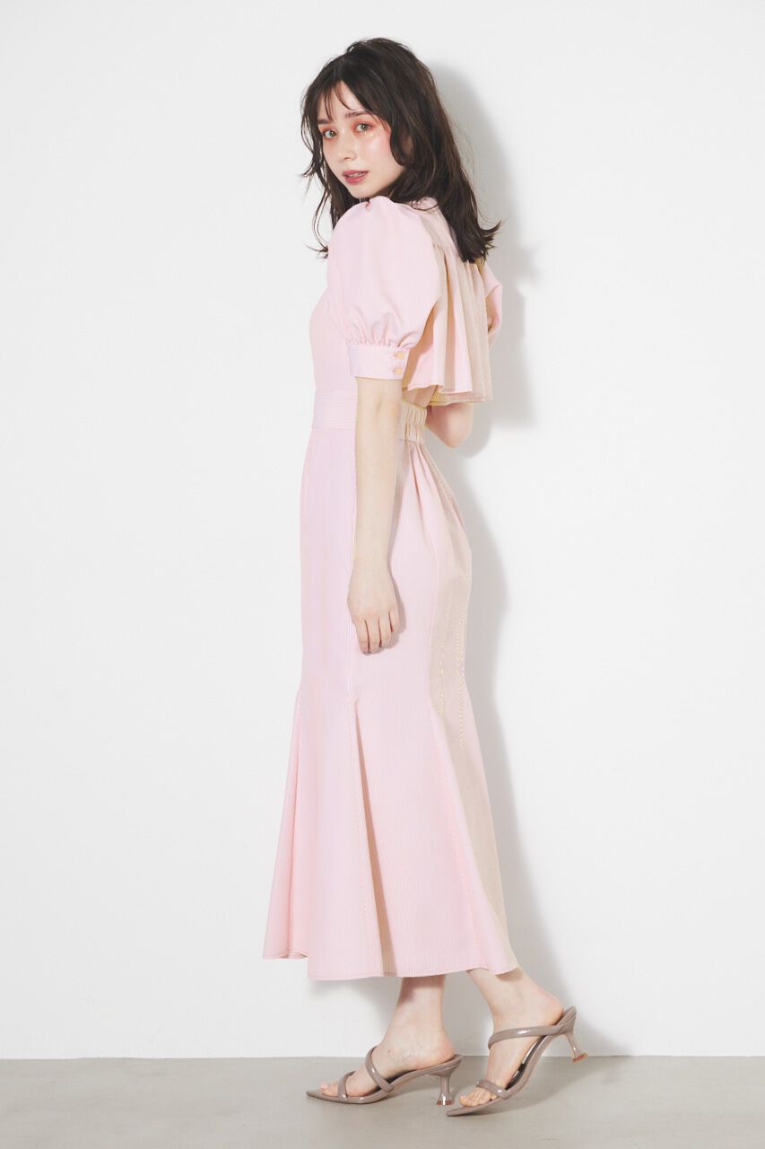 rienda「バックフリルオープンマーメイドOP」|ワンピース|