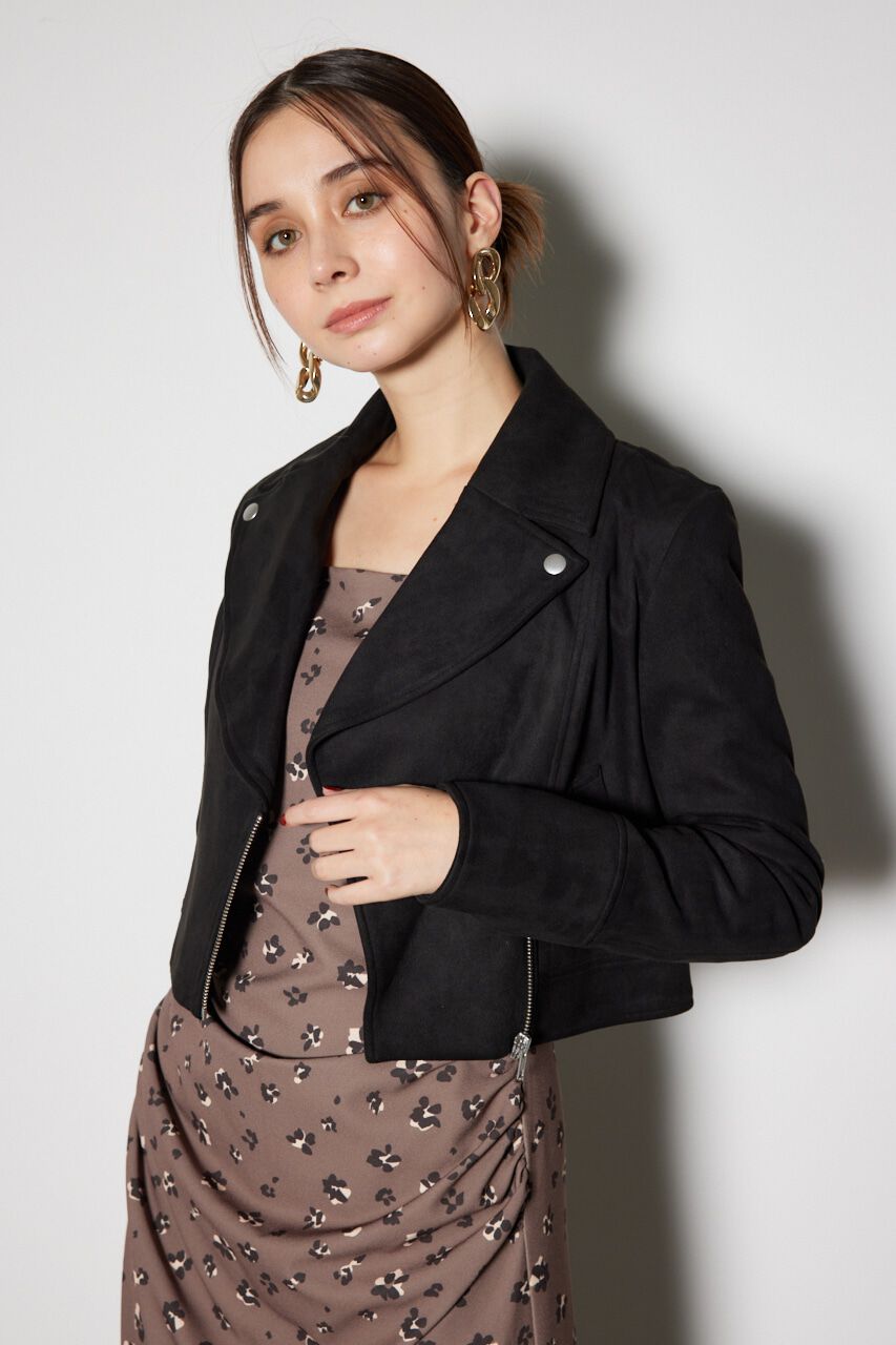 rienda「24AWフェイクスエードライダースジャケット」|その他|