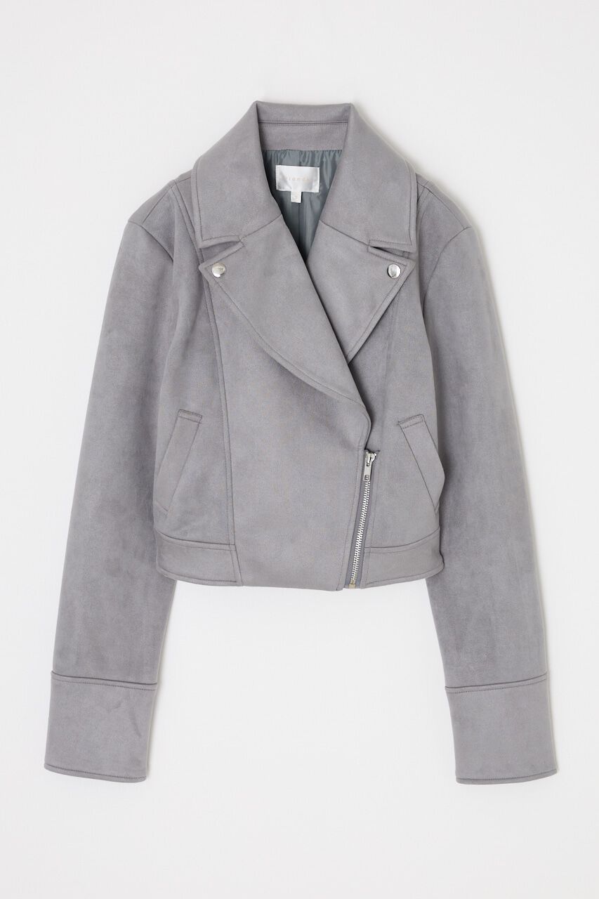 rienda「24AWフェイクスエードライダースジャケット」|その他|