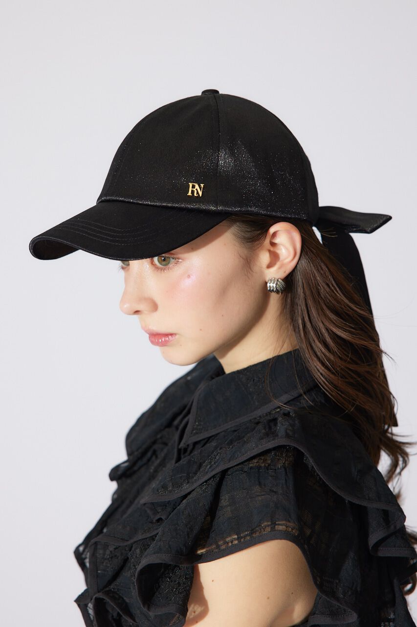 rienda「サテンキャップ」|その他|BLK