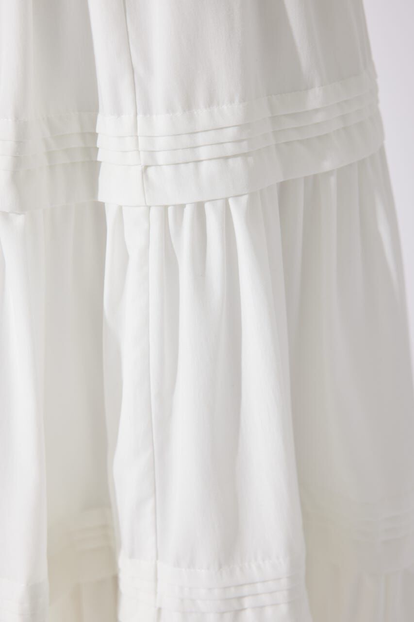 rienda「ウエストシャーリングタックデザインフレアスカート」|スカート|