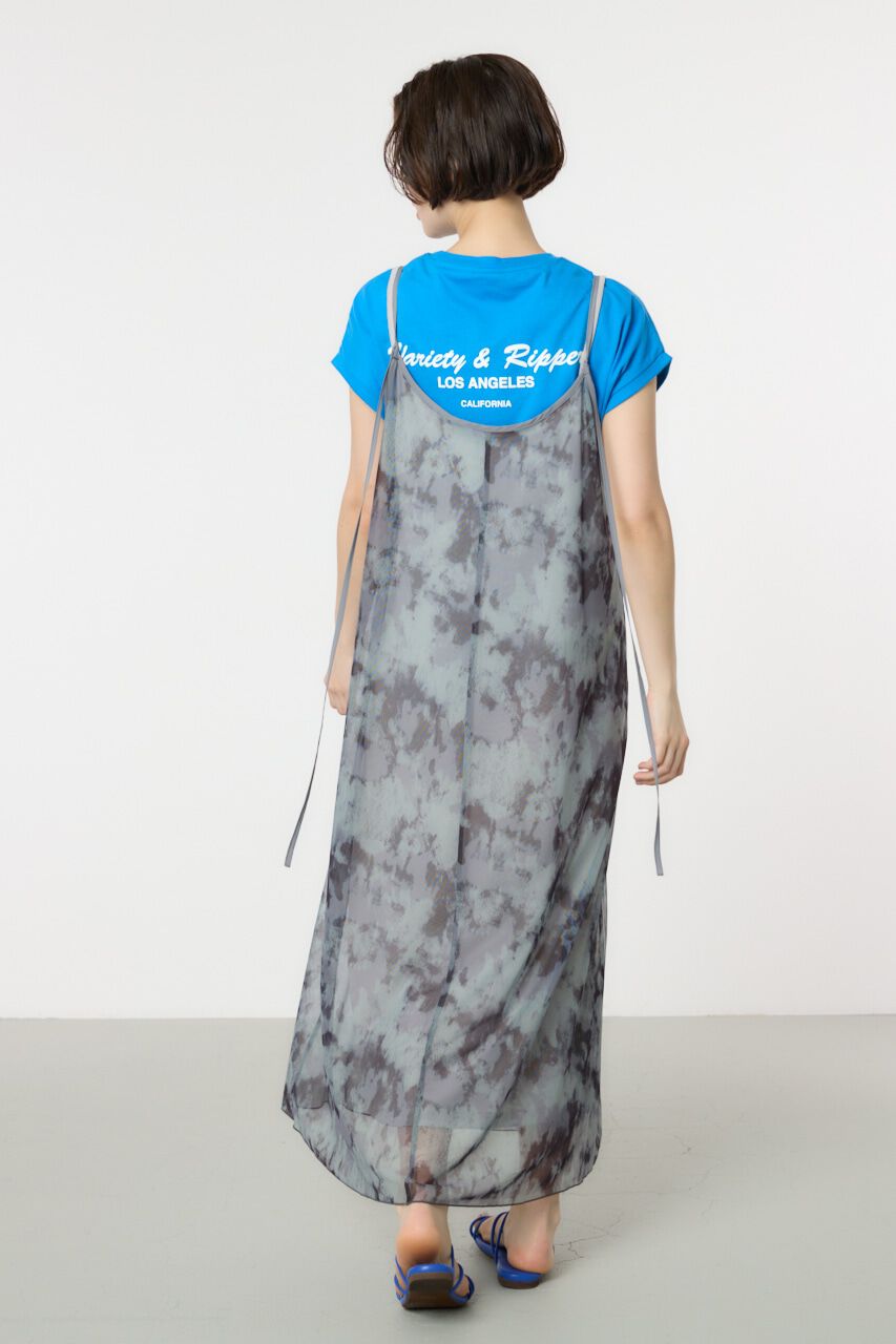 RODEO CROWNS「ニュアンスパターンシアーキャミワンピース」|ワンピース|