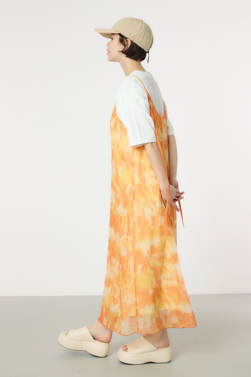 RODEO CROWNS「ニュアンスパターンシアーキャミワンピース」|ワンピース|