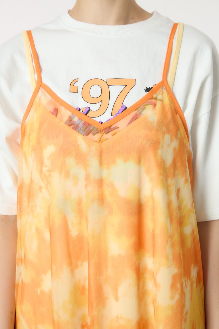 RODEO CROWNS「ニュアンスパターンシアーキャミワンピース」|ワンピース|