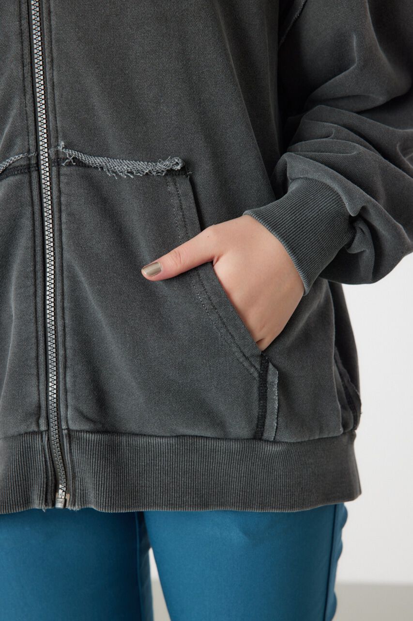 RODEO CROWNS「ピグメントジップパーカー」|パーカー|