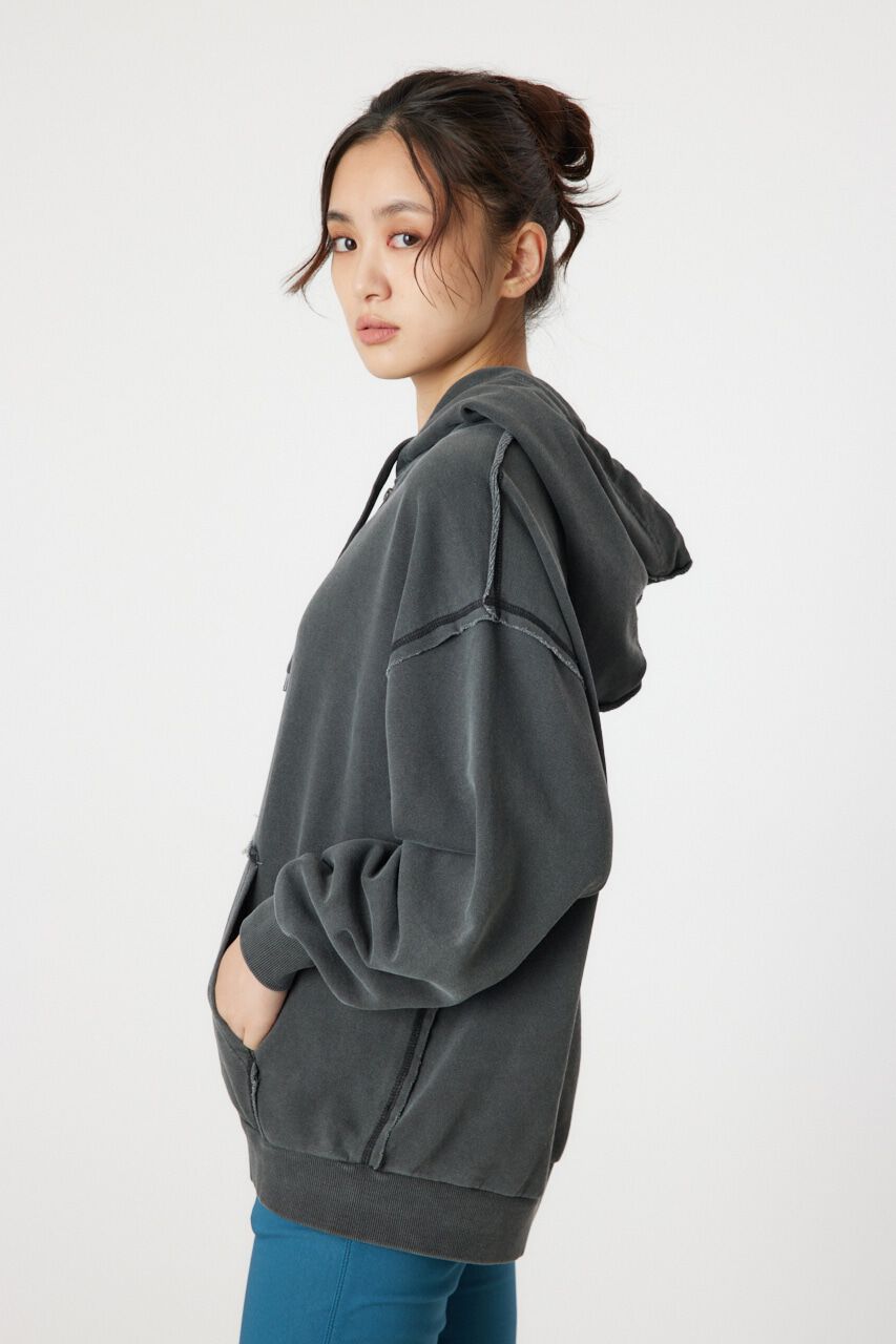 RODEO CROWNS「ピグメントジップパーカー」|パーカー|