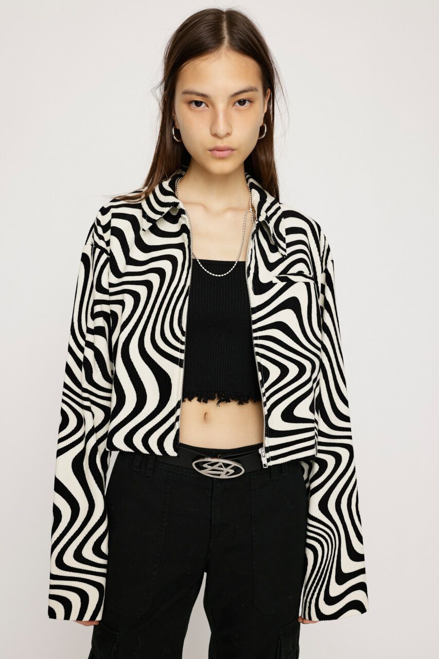 SLY「CORDUROY CROPPED ZIP ジャケット」|その他|