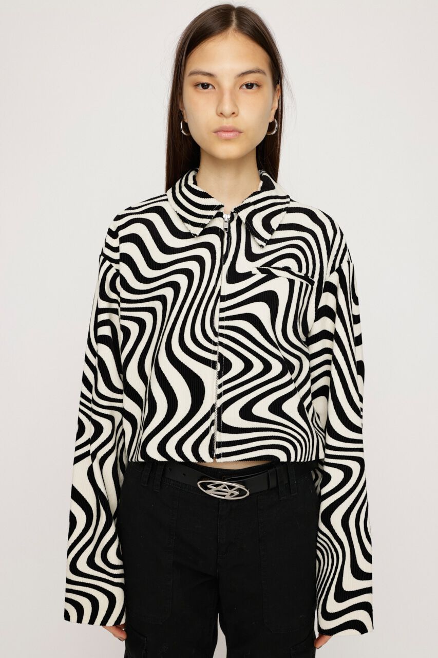 SLY「CORDUROY CROPPED ZIP ジャケット」|その他|