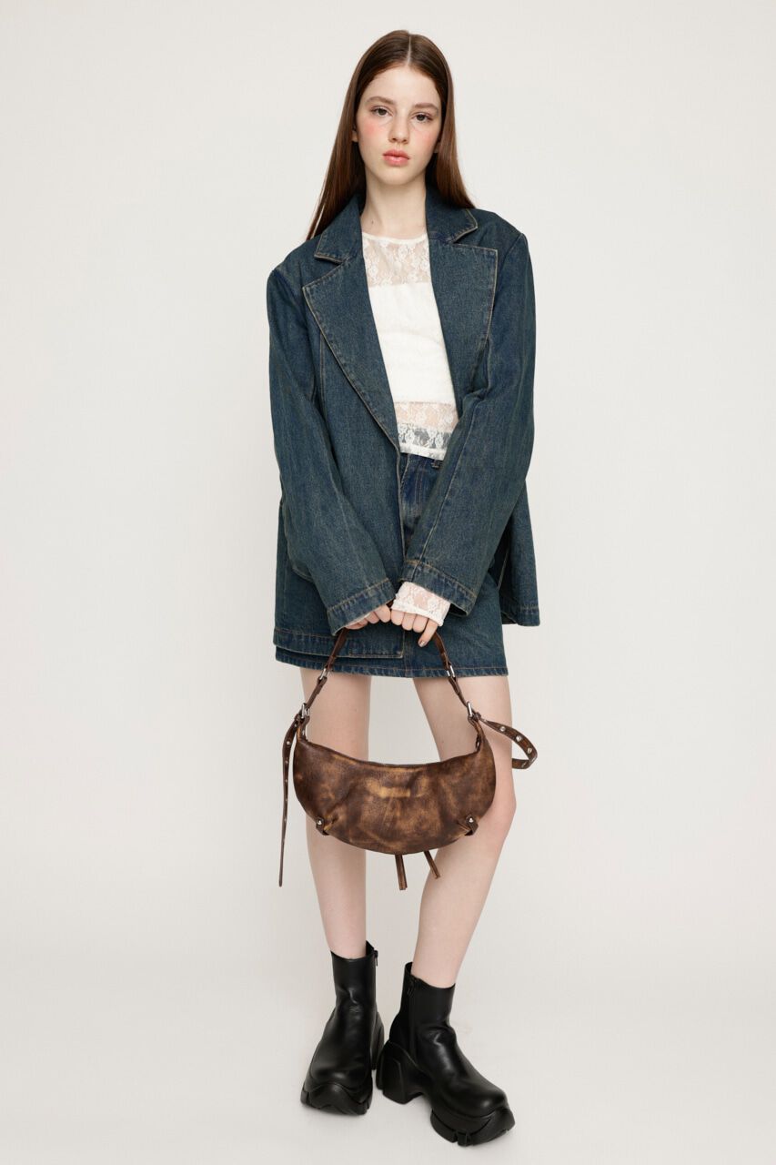 SLY「BASIC CUT LACE トップス」|Tシャツ・カットソー|