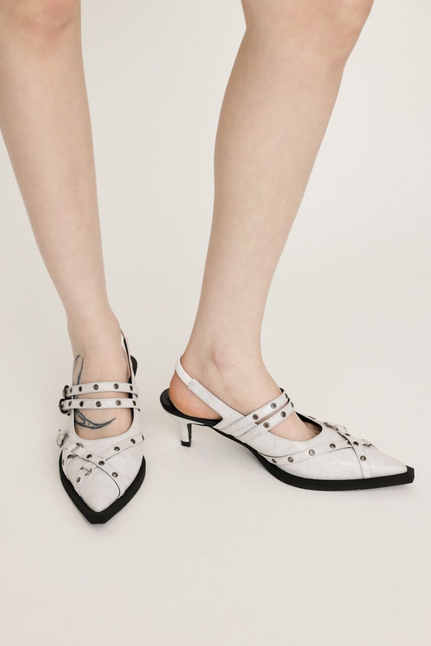 SLY「POINTED TOE BELT サンダル」|サンダル|