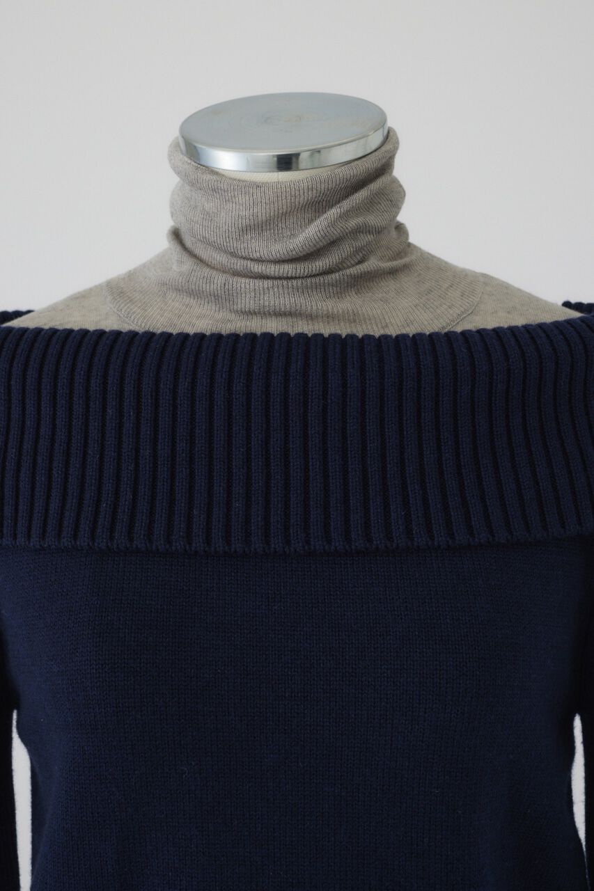 RIM.ARK 「Docking off shoulder tops」|ニット・セーター|
