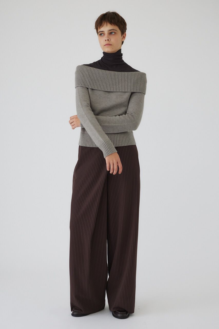 RIM.ARK 「Docking off shoulder tops」|ニット・セーター|