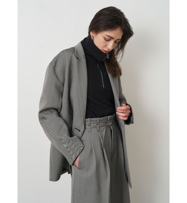 ELENDEEK「HERRINGBONE OVER JK」|テーラードジャケット|