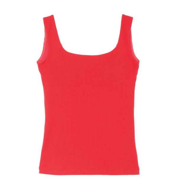 ELENDEEK「SQUARE NECK PAD TANK」|タンクトップ|