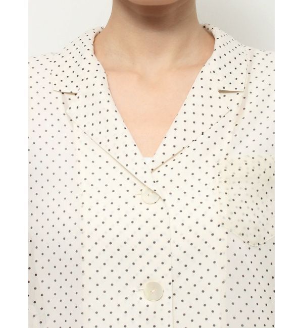ELENDEEK「DOT SHEER SH」|シャツ・ブラウス|
