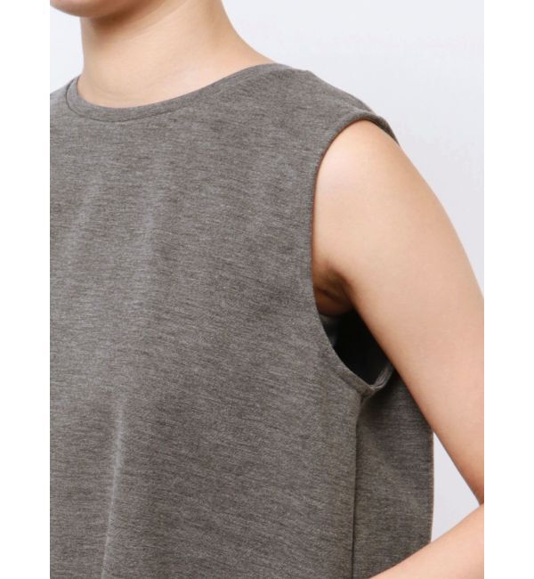 ELENDEEK「BACK ASYMMETRY DRAPE CS」|Tシャツ・カットソー|
