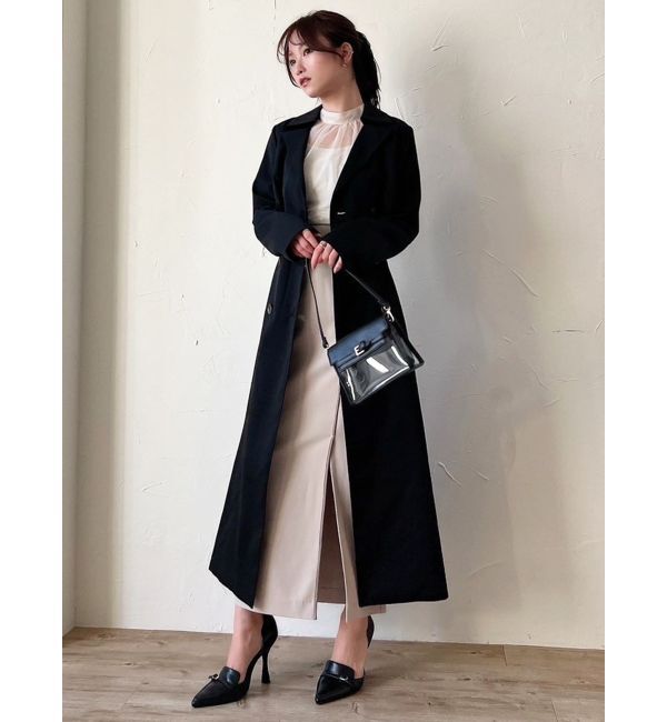 RESEXXY「レイヤードフレアトレンチコート」|トレンチコート|