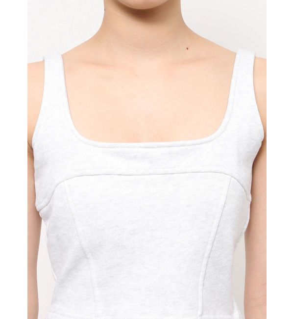 RESEXXY「スウェットコルセットトップス【セットアップ着用可能】」|タンクトップ|