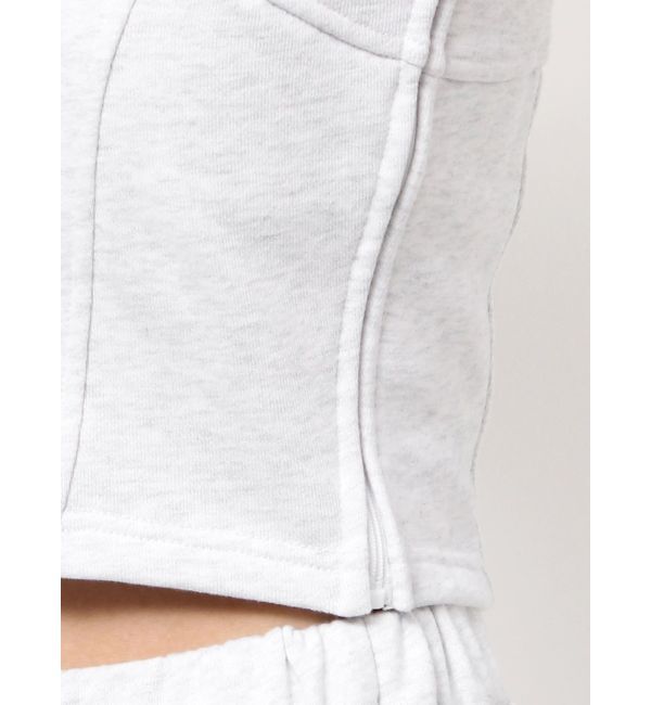 RESEXXY「スウェットコルセットトップス【セットアップ着用可能】」|タンクトップ|