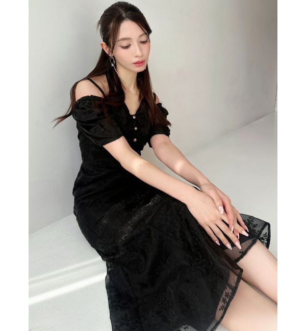 RESEXXY「エンブロイダリーシアーワンピース」|ワンピース|