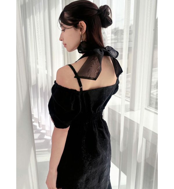 RESEXXY「エンブロイダリーシアーワンピース」|ワンピース|