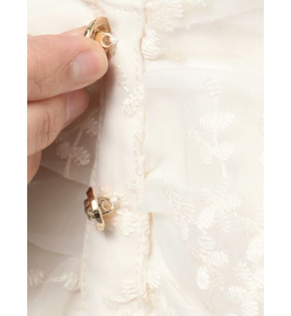 RESEXXY「エンブロイダリーシアーワンピース」|ワンピース|