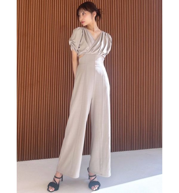 RESEXXY「カットアウトカシュクールコンビネゾン」|オールインワン|