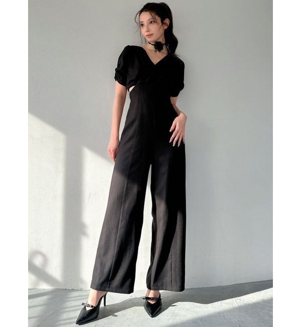 RESEXXY「カットアウトカシュクールコンビネゾン」|オールインワン|