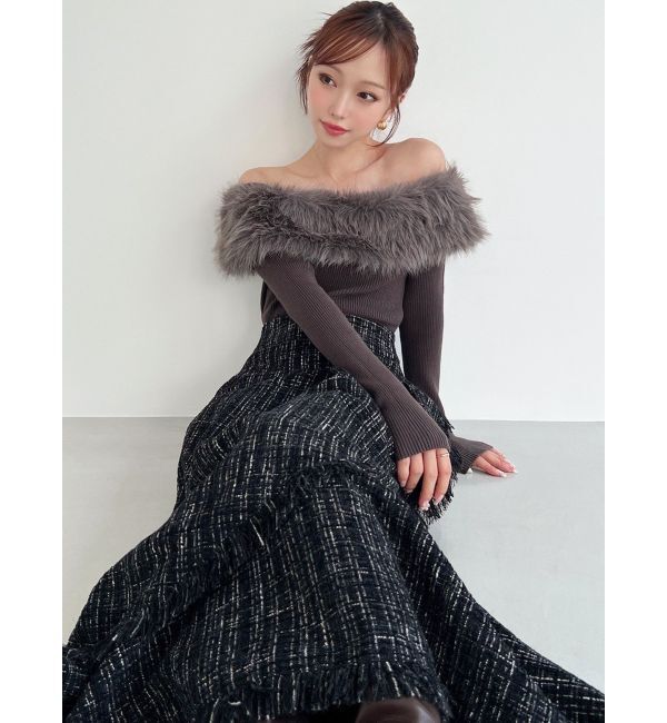 RESEXXY「イレヘムツイードマーメイドスカート」|スカート|