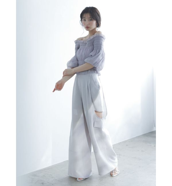 dazzlin「オフショルフェミニックトップス」|シャツ・ブラウス|