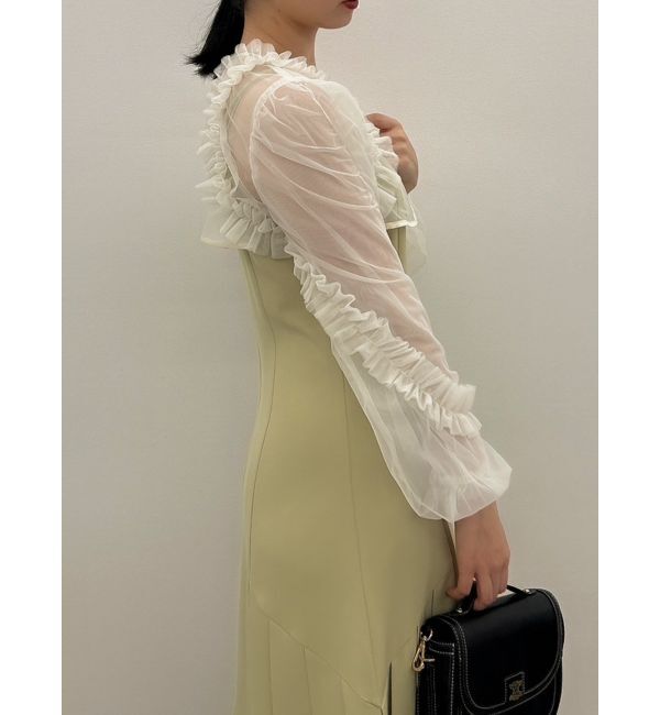 dazzlin「2ピースフリルボレロワンピース」|ワンピース|