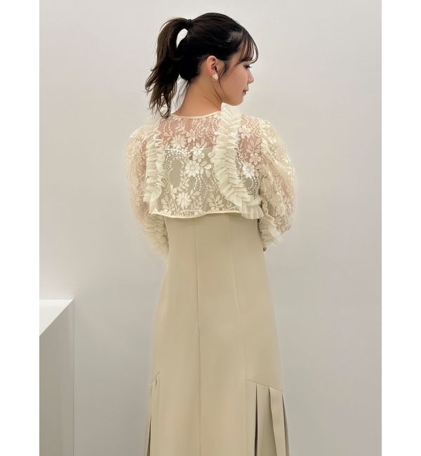 dazzlin「2ピースフリルボレロワンピース」|ワンピース|