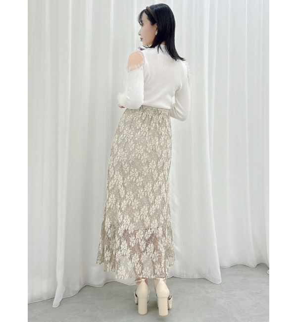dazzlin「レースマーメイドスカート」|スカート|